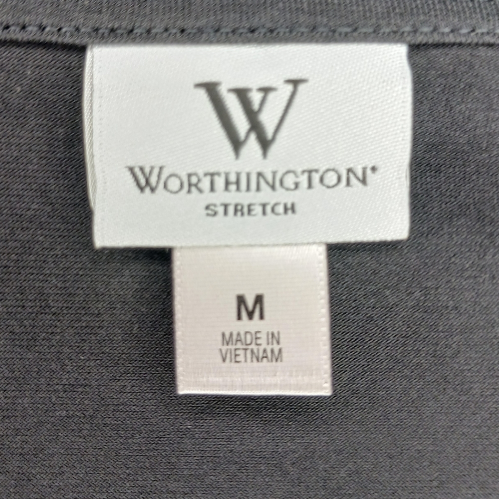 2 for $12 - Worthington Black Tank Top Size Medium - Picture 4 of 4